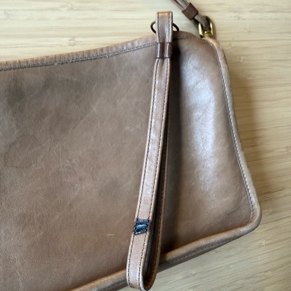 Coach Brown Leather Crossbody Bag - Picture 5 of 8